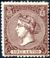 * 1866, 19 Cs. Braun, Gut Gezähntes Und Farbfrisches Exemplar Mit Originalgummierung; Zentrierung Siehe Abb. (Mi. 76, €  - Sonstige & Ohne Zuordnung