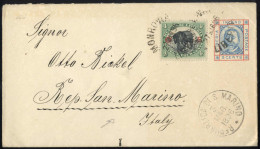 Cover 1894-1903, Two Registered And One Normal Letter And A Postcard From Monrovia To Güstrow (Germany), To Hamburg, To  - Liberia