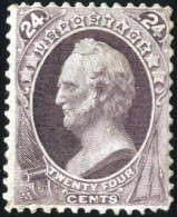 * 1870, 24 C Purpur, Gezähnt 12, Ungebraucht, Mi. 44 X / 1600,- - Sonstige & Ohne Zuordnung