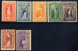 * 1879, 7 Hohe Werte 3-60 $ (nur 48 $ Fehlt) Gez. 12, Ungebraucht, Mi. 22-27,28 Y / 4300,- - Other & Unclassified