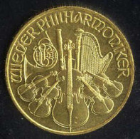 500 Schilling, 1989, ¼ Unze Philharmoniker In Gold - Autriche