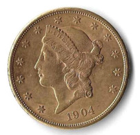 1904, 20 Dollar Liberty Head, Feingold 30,1 Gr., Sehr Schön - Andere & Zonder Classificatie