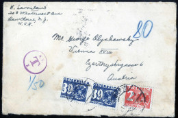 Cover 1938/43 Ca., Posten Ca. 20 Belege Ostmark, U.a. Nachgebühr, Express, Flugpost, Zeitungsdrucksachen, Sonderstempel  - Sammlungen