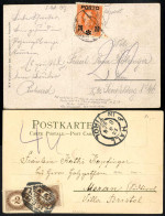 Cover Portomarken 1900/1937 Ca., Etwa 50 Nachportobelege Aus Der Kaiserzeit Und Der 1. Republik, Abbildungen Siehe Onlin - Sammlungen
