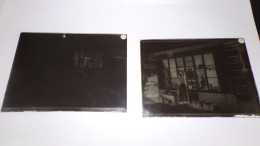 Plaque Photo Commerce Cordonnerie Veuve Masset - Glass Slides