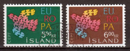Ijsland  Europa Cept 1961 Gestempeld - 1961