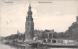 PAYS BAS - Amsterdam - Montalbanstoren - Carte Postale Ancienne - - Sonstige & Ohne Zuordnung