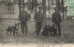 Neuilly Sur Seine * 1907 * La Lutte Contre Les Apaches , Les Agents BLOIS GODOT & CATIN Et Leur Chien BLACK JOB & DICK - Neuilly Sur Seine