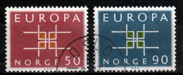 Noorwegen  Europa Cept 1963 Gestempeld - 1963