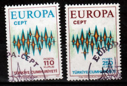 Turkije  Europa Cept 1972 Gestempeld - 1972