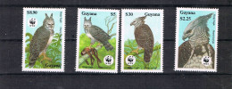 Guyana 1990 MNH Birds Eagle - Aigles & Rapaces Diurnes