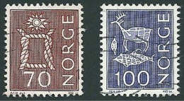 Norwegen, 1970, Mi.-Nr. 600-601, Gestempelt - Oblitérés