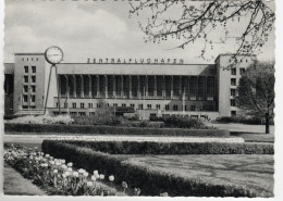 CARTOLINA 1958 GERMANIA BERLINO AEROPORTO ZENTRALFLUGHAFEN TEMPELHOF GERMANY Postcard DEUTSCHLAND Ansichtskarten - Tempelhof