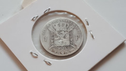 BELGIQUE LEOPOLD II 1 FRANC ARGENT 1886 VL ONLY 1.026.000 EXEMPLAIRES COTES : 6€-25€-100€-175€ - 1 Franc