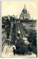 Le Funiculaire De La Basilique Du Sacrée-Coeur - Paris (75) - ( CPA ) - Funiculaires