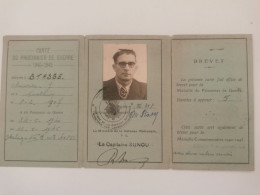 Carte De Prisonnier De Guerre 1940-45, Stalag XIII A. Prisonnier De Guerre Pendant 5 Ans - Documenti