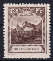 LIECHTENSTEIN 1930 - MLH - ANK 105A - Perf. 10 1/2 - Unused Stamps