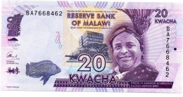 MA 26288  / Malawi 20 Kwacha 2016 UNC - Malawi