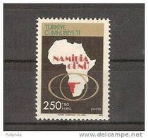 1975 TURKEY NAMIBIA DAY MNH ** - Nuevos