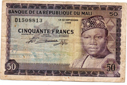 MA 18946  / Mali 50 Francs 22/9/60 TB - Mali