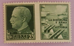 ITALIE PROPAGANDE DE GUERRE  MI 304/ P1 NEUF**MNH  ANNEE 1942 - Propaganda Di Guerra