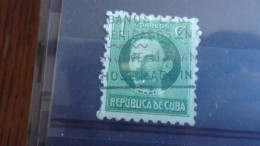 CUBA YVERT N° 184 - Usados