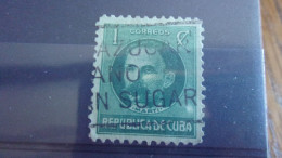 CUBA YVERT N° 184 - Oblitérés