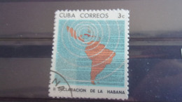 CUBA YVERT N° 809 - Usados