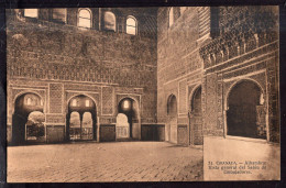 España - Circa 1920 - Postcard - Granada - Alhambra General View - Ambassadors' Room - Granada