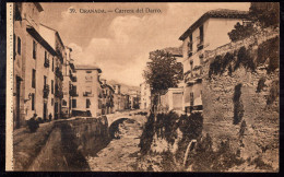 España - Circa 1920 - Postcard - Granada - Darro Race - Granada