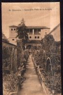 España - Circa 1920 - Postcard - Granada - Generalife - Patio Of The Acequia - Granada