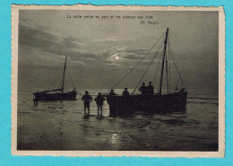 * Bredene - Breedene Sur Mer (littoral - Kust) * (Nels, Edit Poppe Mathys) Voile Rentre Au Port Et Les Oiseaux Aux Nids - Bredene