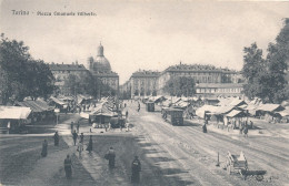 2f.260  TORINO - Piazza Emanuele Filiberto - Ediz. Brunner - Panoramische Zichten, Meerdere Zichten