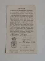 Souvenir Communion Luxembourg, Bissen 1932. Nicolas Wolff - Comunioni