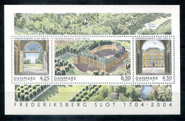 DÄNEMARK Block 24, Bl.24 Mnh - Schloß Fredriksberg, Palais, Château - DENMARK / DANEMARK - Blocks & Sheetlets