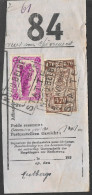 TR143+176 Oblit. Nord-belge Statte Le 9 Avr 1935 (Alb Vert 3) - Documents & Fragments