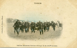VIET NAM - TONKIN - Aux Manoeuvres - Clairons Et Musique Du 18/ D'infanterie Coloniale - Viêt-Nam
