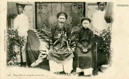 VIET NAM - TONKIN - Tông-Dôc De Lang  Son Et Son Fils - Viêt-Nam