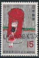 Japon 1971 Yv. N°1006 - Services Postaux - Boite Aux Lettres - Oblitéré - Used Stamps