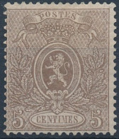 [* SUP] N° 25Aa, 5c Brun-roux, Centrage Correct. Légère Trace - Très Frais - Cote: 285€ - 1866-1867 Coat Of Arms