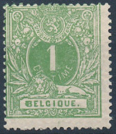 [** SUP] N° 26a, 1c Vert-jaune - Fraîcheur Postale - Cote: 65€ - 1869-1883 Leopold II