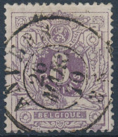 [O SUP] N° 29, Superbe Obl Centrale - Cote: 58€ - 1869-1883 Leopold II.