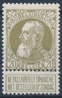 [** SUP] N° 75, 20c Réséda Foncé - Fraîcheur Postale - Cote: 150€ - 1905 Thick Beard