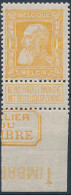 [* SUP] N° 79, 1F Jaune-orange, Légère Trace Et Bdf - Atelier Du Timbre - Cote: 175€ - 1905 Breiter Bart