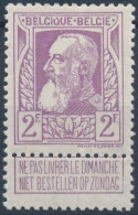 [** SUP] N° 80, 2F Lilas, TB Centrage - Fraîcheur Postale - Cote: 1250€ - 1905 Thick Beard