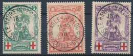 [O SUP] N° 126/28, 'Mérode', La Série Complète - Jolies Obl - Cote: 85€ - 1914-1915 Red Cross