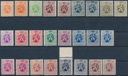 [** SUP] N° 276/88A, La Série Complète Ainsi Que Toutes Les Nuances + Un Superbe 288A Avec Nuance Pâle - Cote: 163€ - Unused Stamps