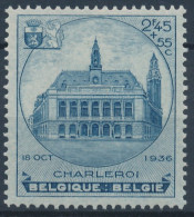 [** SUP] N° 437, Charleroi - Fraîcheur Postale - Cote: 60€ - Unused Stamps