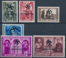 [** SUP] N° 513/18, Orval, La Série Complète - Surcharge Privée Renversée : "Malmedy 1. VI 1940" - Unused Stamps