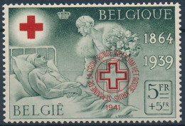 [** SUP] N° 582BA, Croix-rouge - Le Timbre Surchargé - Cote: 125€ - Unused Stamps